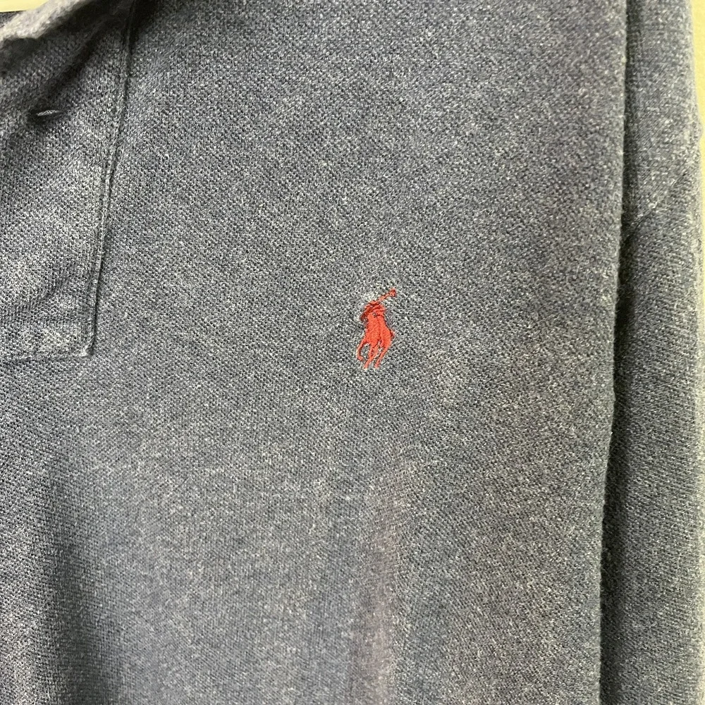 Polo Ralph Lauren Polo Shirt Mens Classic Fit Long Sleeve Large Little Pony Polo